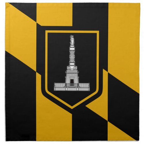 Baltimore Flag MoJo Napkin