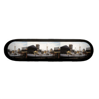 Baltimore Harbor Photo Template Skateboard Deck