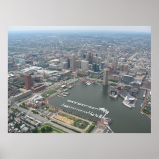 Baltimore Harbor Poster