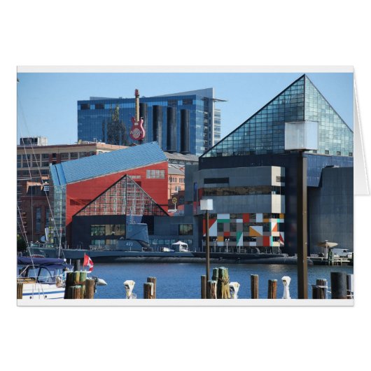 Baltimore Inner Harbor Cards (Front Horizontal)