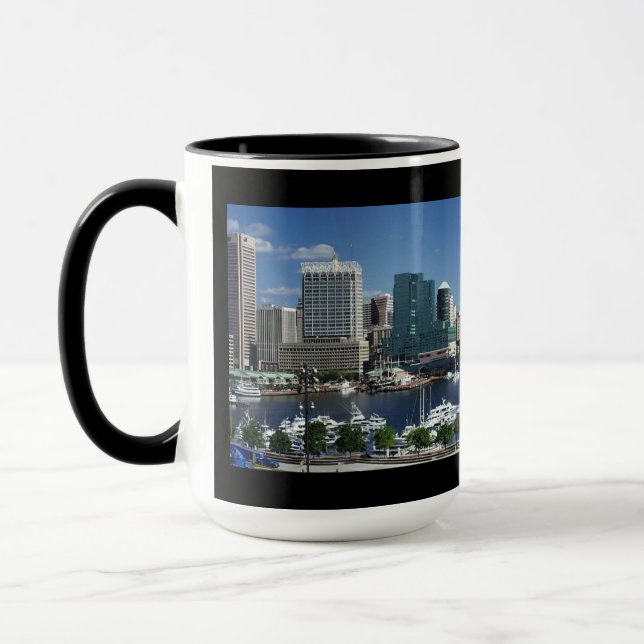 Baltimore Inner Harbor Panorama Mug (Left)