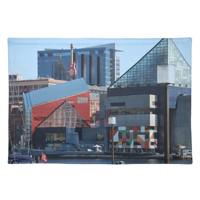 Baltimore Inner Harbor Placemat (Front)