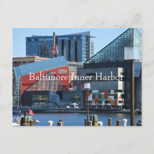 Baltimore Inner Harbor Postcard
