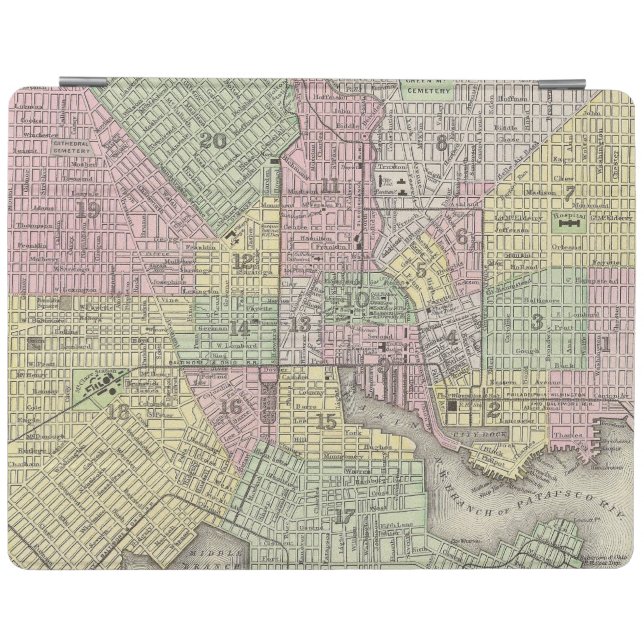 Baltimore iPad Smart Cover (Horizontal)