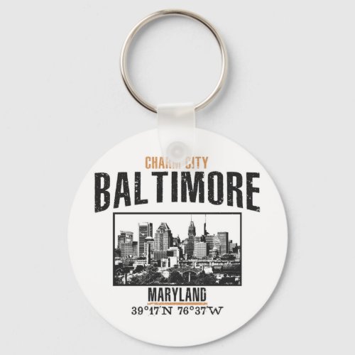 Baltimore Keychain