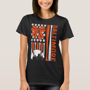 Baltimore Lovers City Idea Cute Coquette American T-Shirt