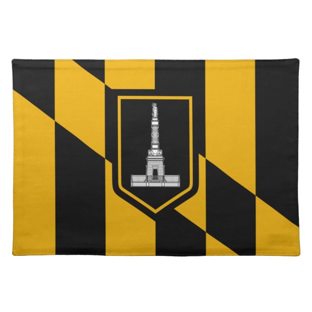 Baltimore (Maryland) City flag Cloth Placemat (Front)
