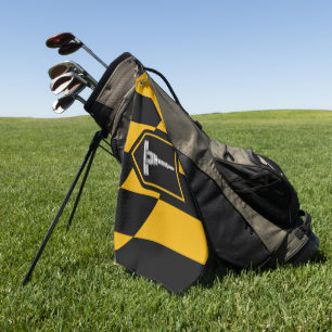 Baltimore (Maryland) city flag Golf Towel