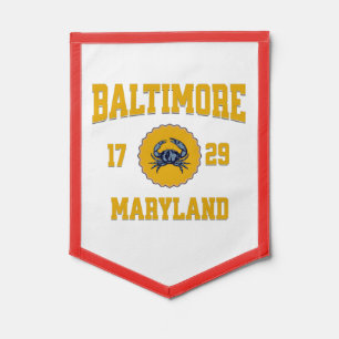 Baltimore Maryland College University Style Pennant