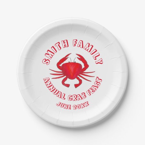 Baltimore Maryland Crab Feast Crustacean Seafood Paper Plates