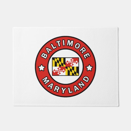 Baltimore Maryland Doormat
