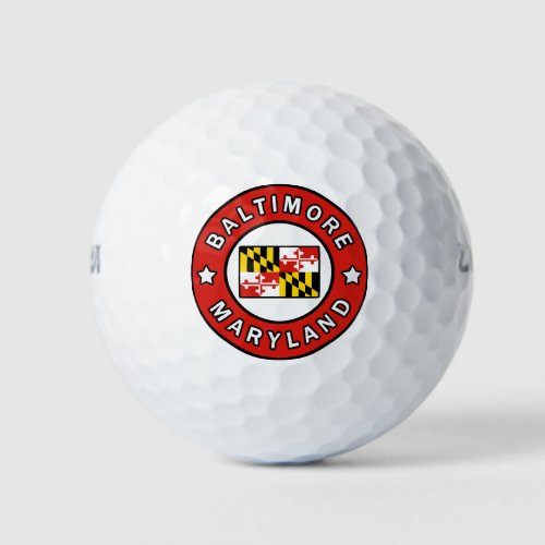 Baltimore Maryland Golf Balls