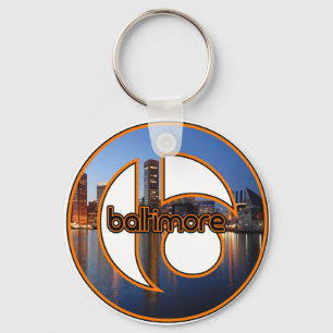 Baltimore Maryland Keychain