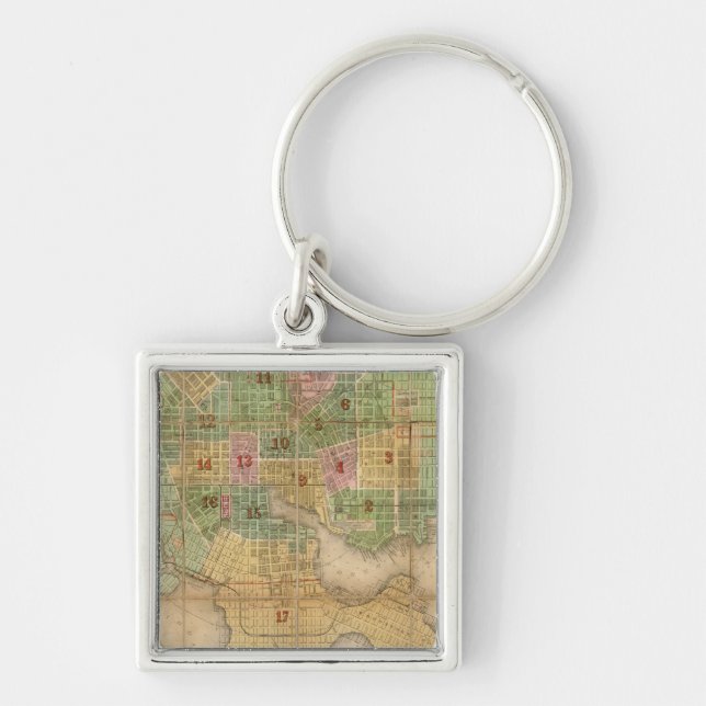Baltimore, Maryland Keychain (Front)