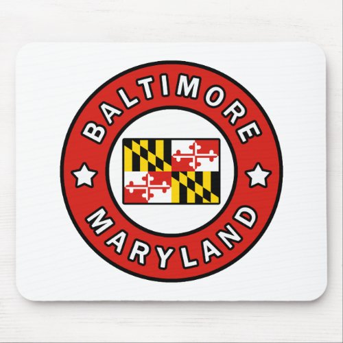 Baltimore Maryland Mouse Pad