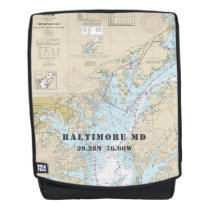Baltimore MD Souvenir Baltimore Latitude Longitude T-Shirt
