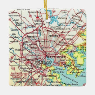 Baltimore Maryland Ornament