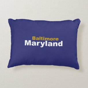 Baltimore, Maryland Pillow