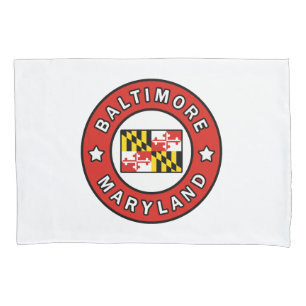 Baltimore Maryland Pillow Case