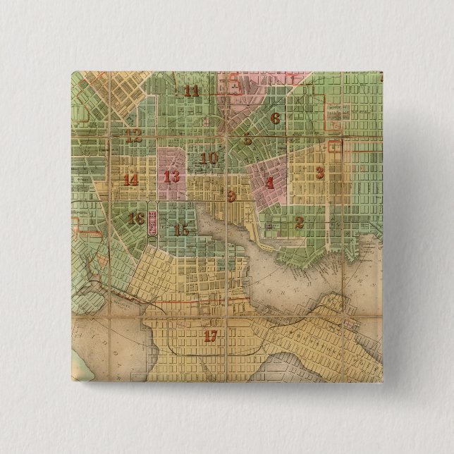 Baltimore, Maryland Pinback Button (Front)