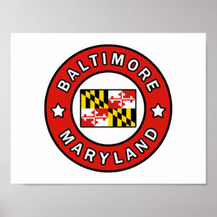 Baltimore Maryland Poster