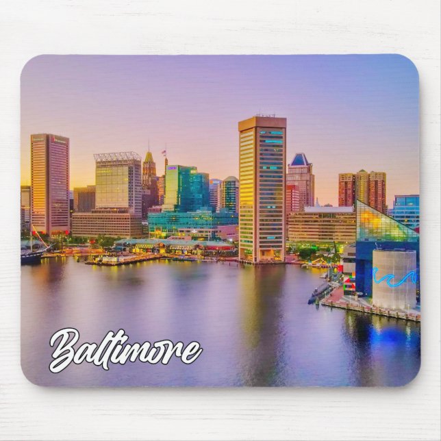 Baltimore, Maryland, United States Mouse Pad (Front)
