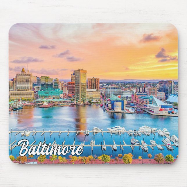 Baltimore, Maryland, United States Mouse Pad (Front)