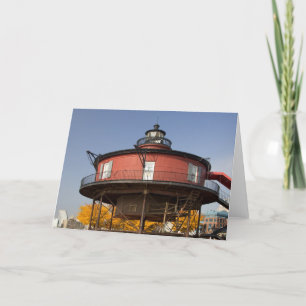 BALTIMORE, MARYLAND. USA. Seven-Foot Knoll Holiday Card