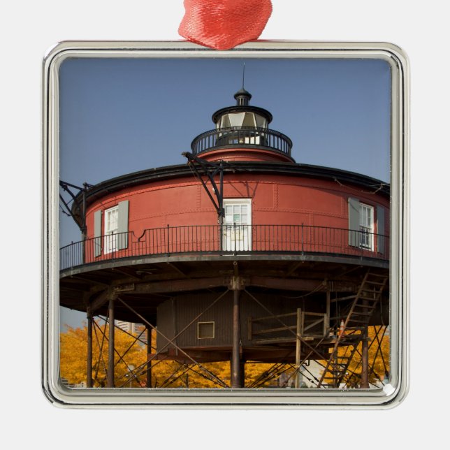 BALTIMORE, MARYLAND. USA. Seven-Foot Knoll Metal Ornament (Front)