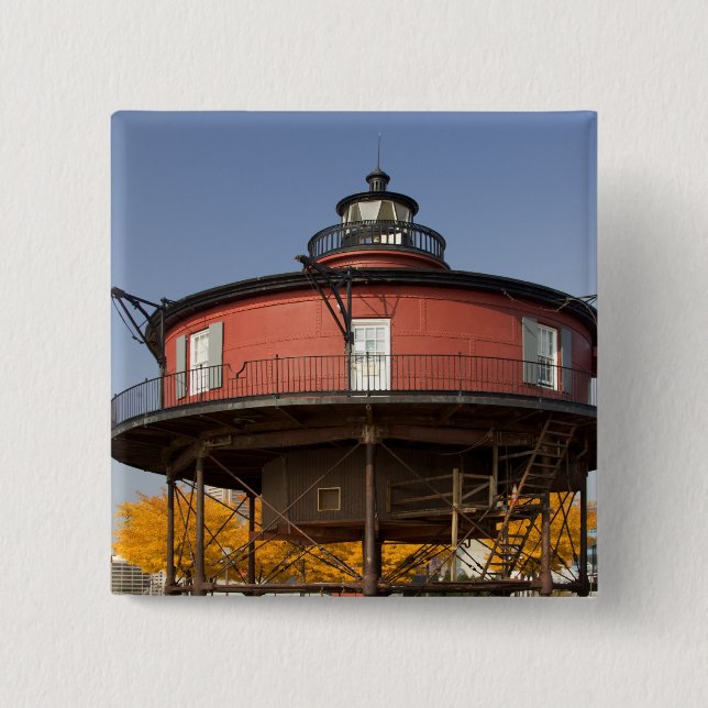 BALTIMORE, MARYLAND. USA. Seven-Foot Knoll Pinback Button (Front)