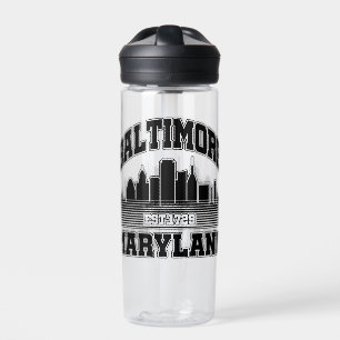 Baltimore,Maryland Water Bottle