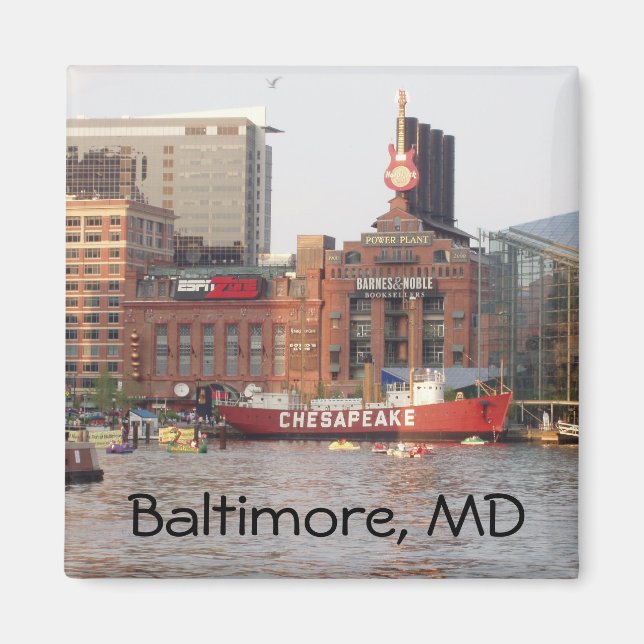 Baltimore, MD Magnet (Front)