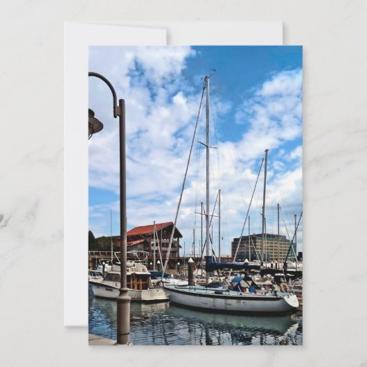 Baltimore MD - Marina Near Fells Point (Front)