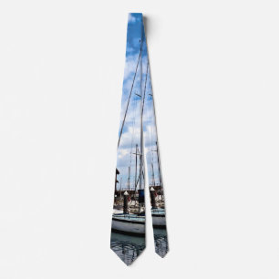 Baltimore MD - Marina Near Fells Point Neck Tie