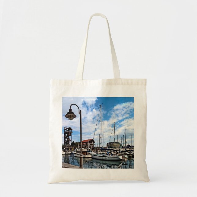 Baltimore MD - Marina Near Fells Point Tote Bag (Front)