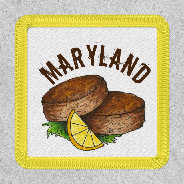 Baltimore MD Maryland Crab Cakes Seafood Foodie Patch (Front)