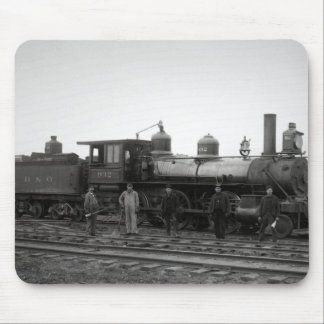 Baltimore & Ohio (B&O) Railroad Engine 932 Mouse Pad