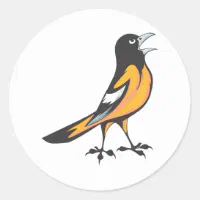 Baltimore Orioles bird cartoon