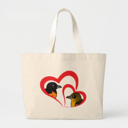 Baltimore Oriole Love Jumbo Tote Bag