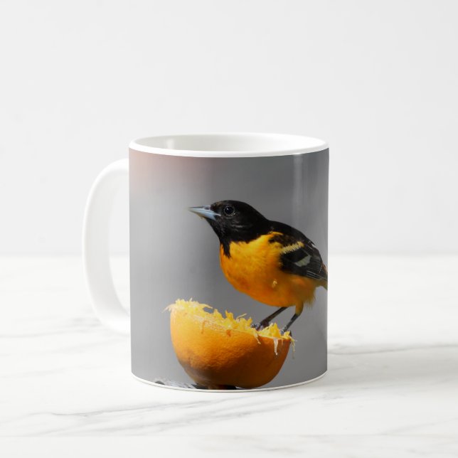 Baltimore Oriole mug (Front Left)