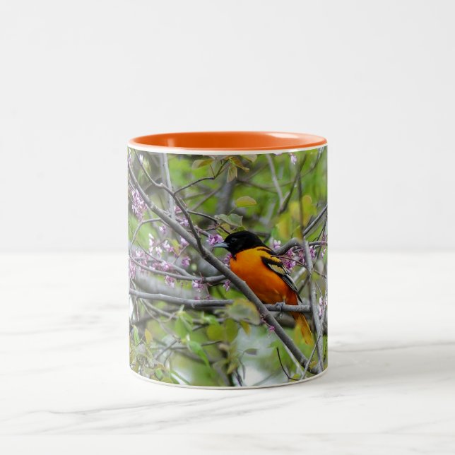 Baltimore Oriole Two-Tone Coffee Mug (Center)