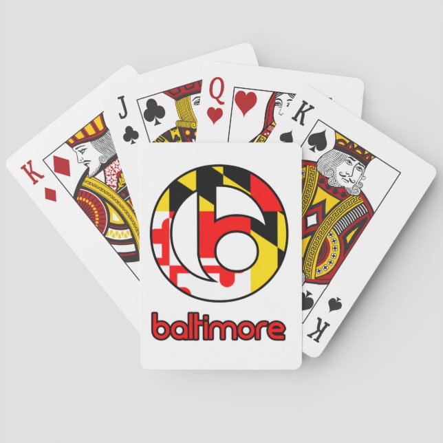 Baltimore Poker Cards (Back)