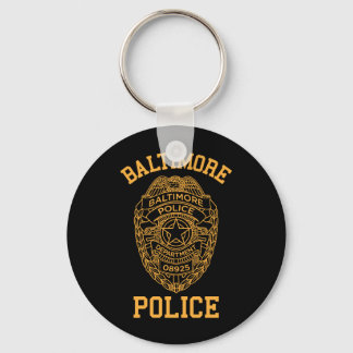 baltimore police maryland detective keychain