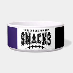Baltimore Ravens Football Here For The Snacks Pet Bowl