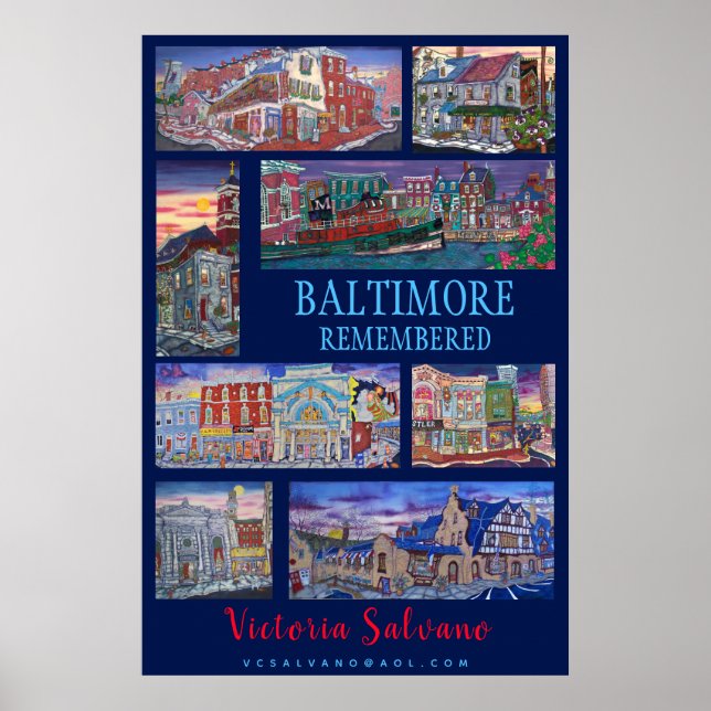 Baltimore Remembered Poster (Front)