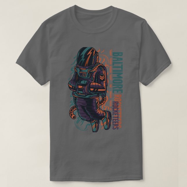 Baltimore Rocketeers T-Shirt (Design Front)