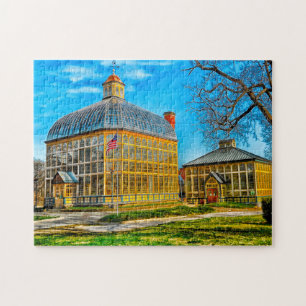 Baltimore Rollins Conservatory Maryland. Jigsaw Puzzle