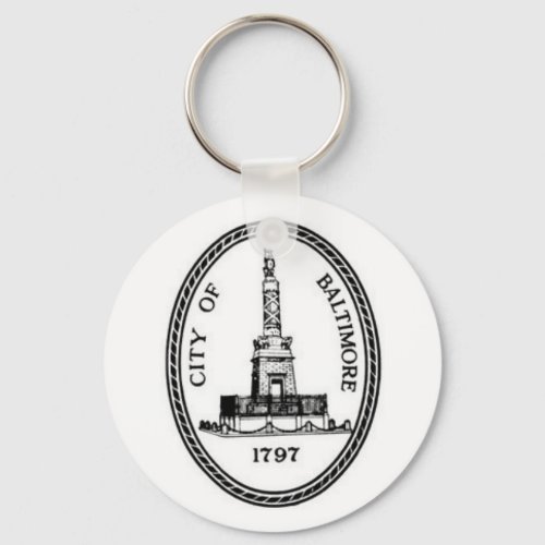 Baltimore Seal Keychain