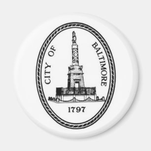 Baltimore Seal Magnet