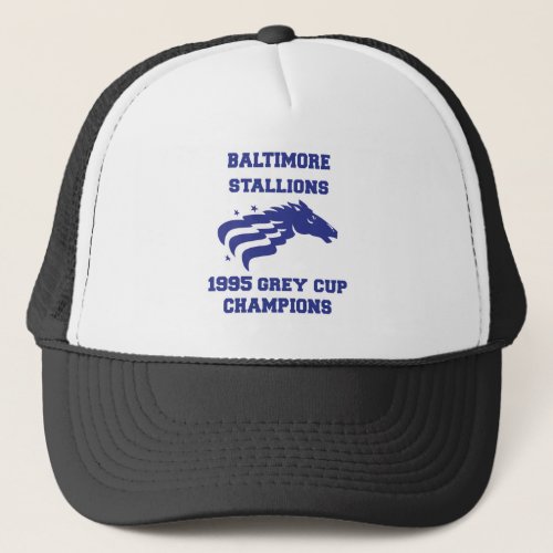 Baltimore Stallions Trucker Hat